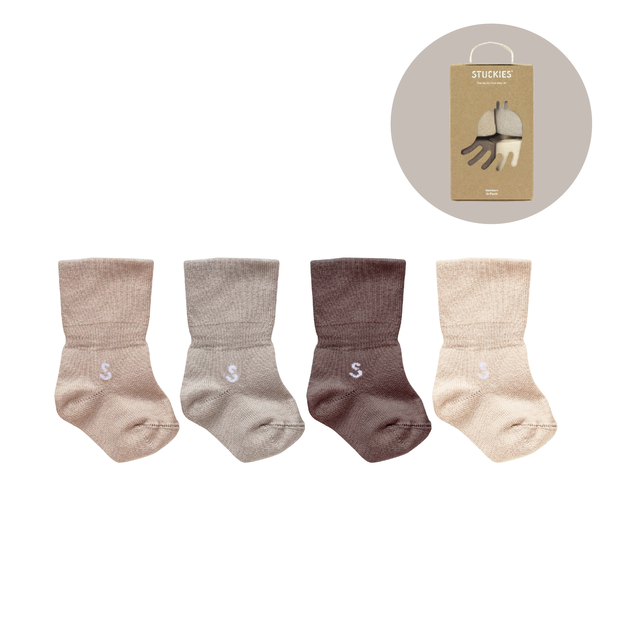 STUCKIES® Newborn Socks Gift Set