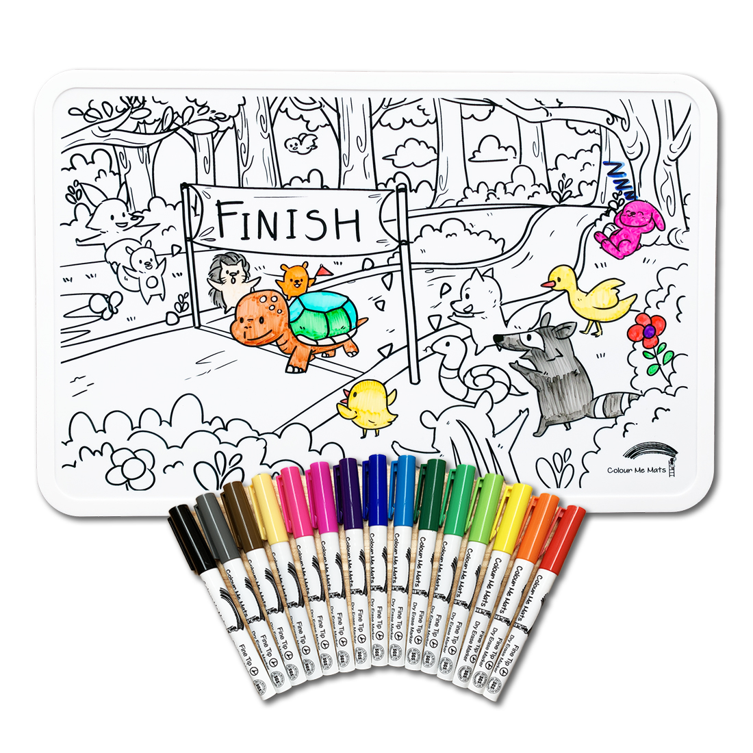 Colour Me Mats The Tortoise & the Hare | Classic Stories