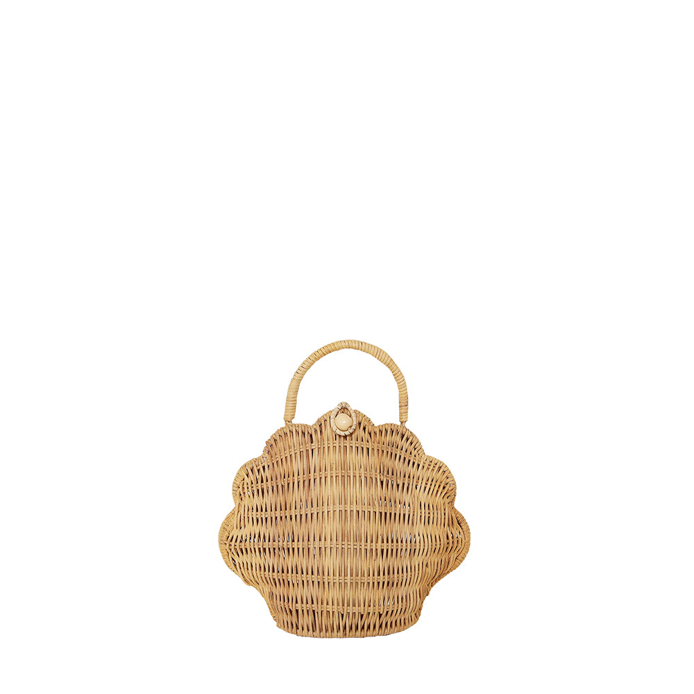 Olli Ella Rattan Shell Bag Petit Bubs