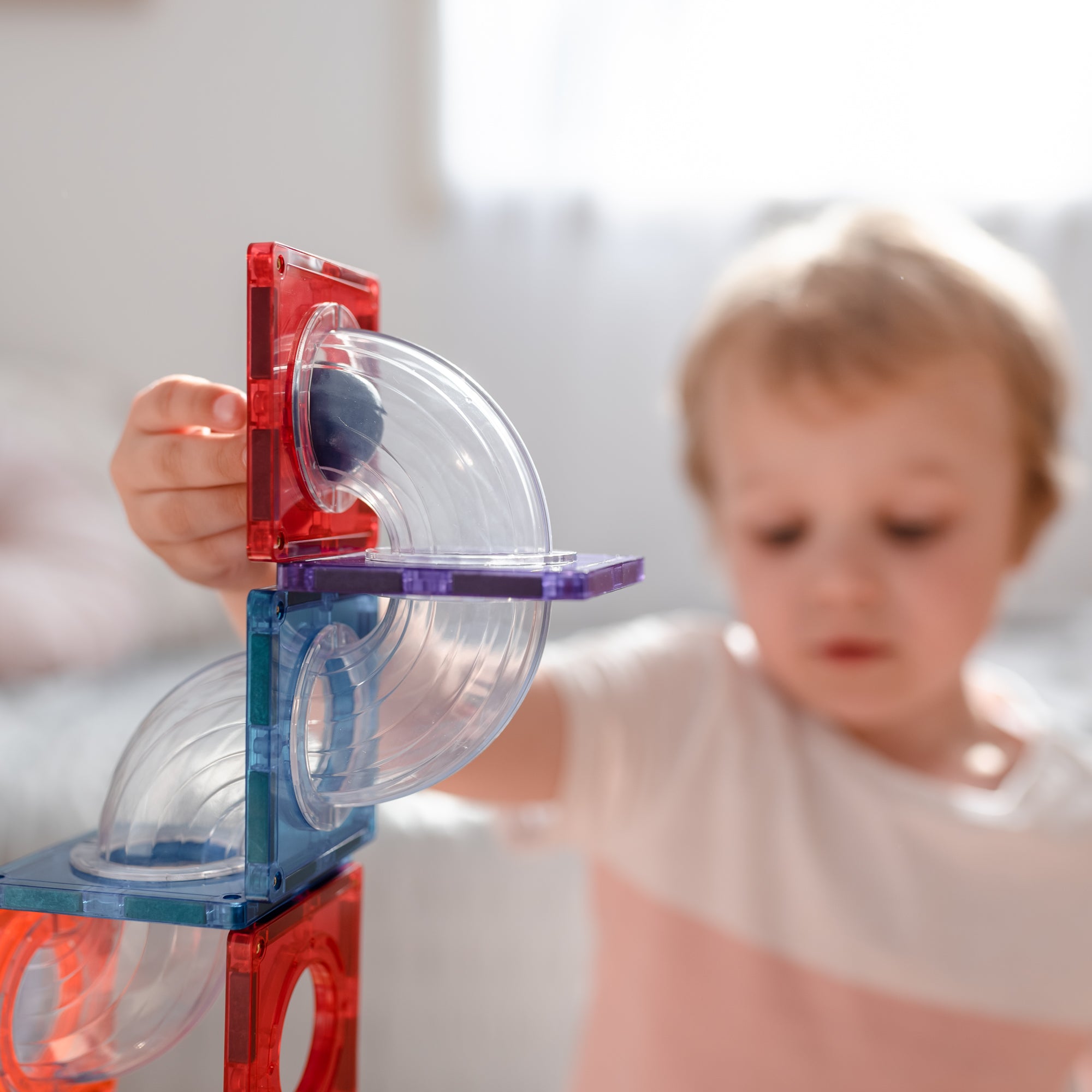 Rainbow Ball Run Pack 92pc Petit Bubs